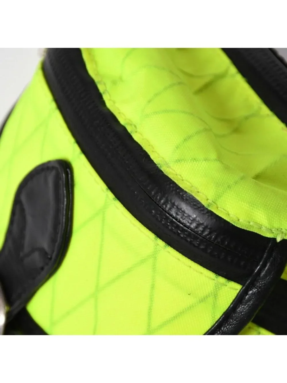 Chrome Hearts 1 Snat Pack Nylon Shoulder Bag Dagger Gunslinger Lime Green